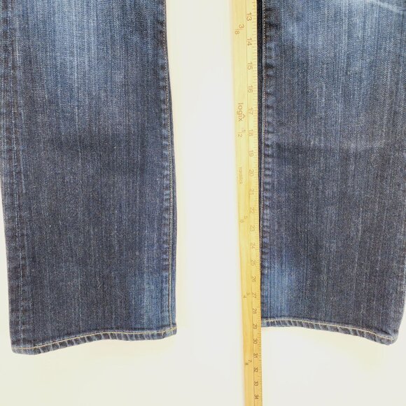 Citizens Of Humanity Womens Bootcut Jeans Mid Rise Size 27 Blue Denim - Picture 9 of 14